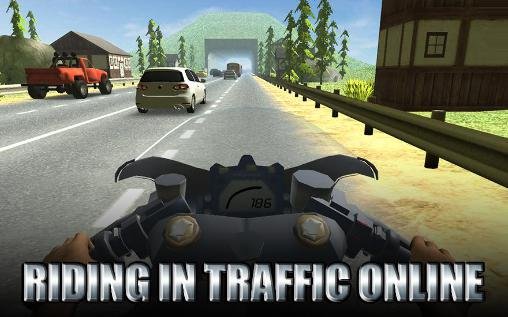download Riding in traffic online apk